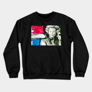 Queen Beatrix of The Netherlands Crewneck Sweatshirt